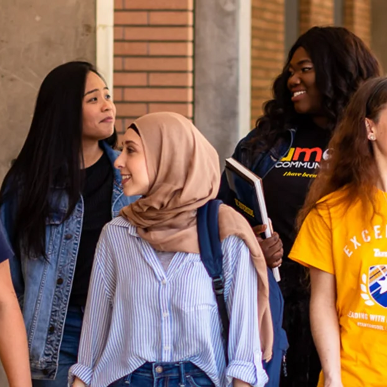 STEM Connections Students Interacting With One Another