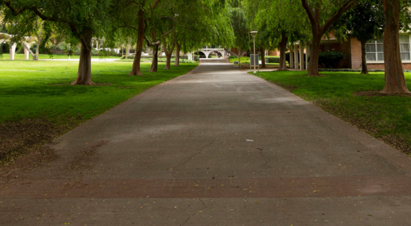 Rivera Walkway UC Riverside