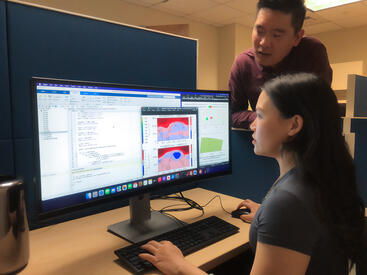 Undergraduate Majors Environmental Sciences Student at Computer