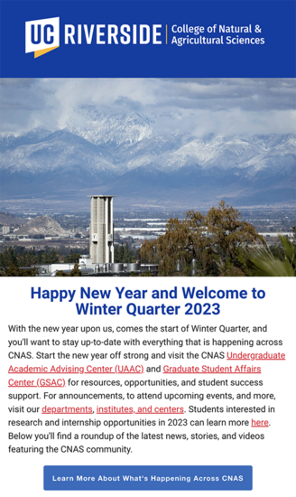 CNAS Newsletter January 12, 2023